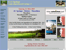 Tablet Screenshot of llg-springe.de